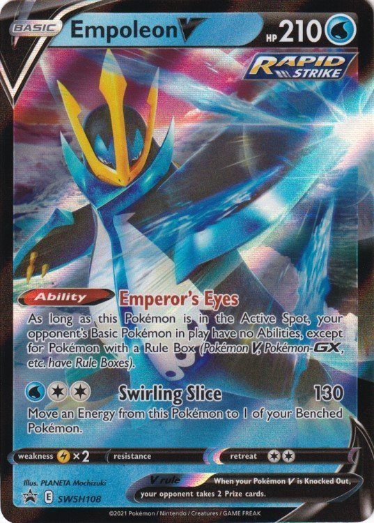 Empoleon V - V Strikers Tin. - Pokemonkort på Pokemons.dk