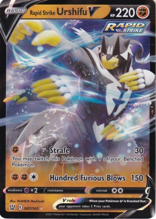Rapid Strike Urshifu VMAX - Pokemonkort på Pokemons.dk