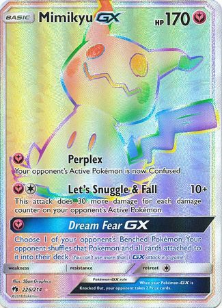 Mimikyu GX - 226/214 - Pokemon enkeltkort på Pokemons.dk
