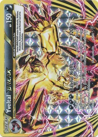 pokemon yveltal break card - 205/182 - Paradox Rift - Illustration Rare Attack 1 Yveltal BREAK | XYSteam Siege