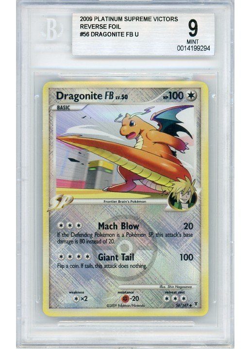 Dragonite FB LEAGUE promo BGS 9 - Gradede pokemon kort p Pokemons.dk Dragonite FB LEAGUE promo BGS 9 - Gradede pokemon kort p Pokemons.dk