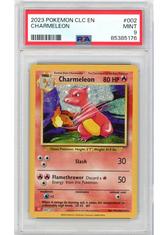 Charmeleon PSA 9 - Gradede pokemon kort p Pokemons.dk