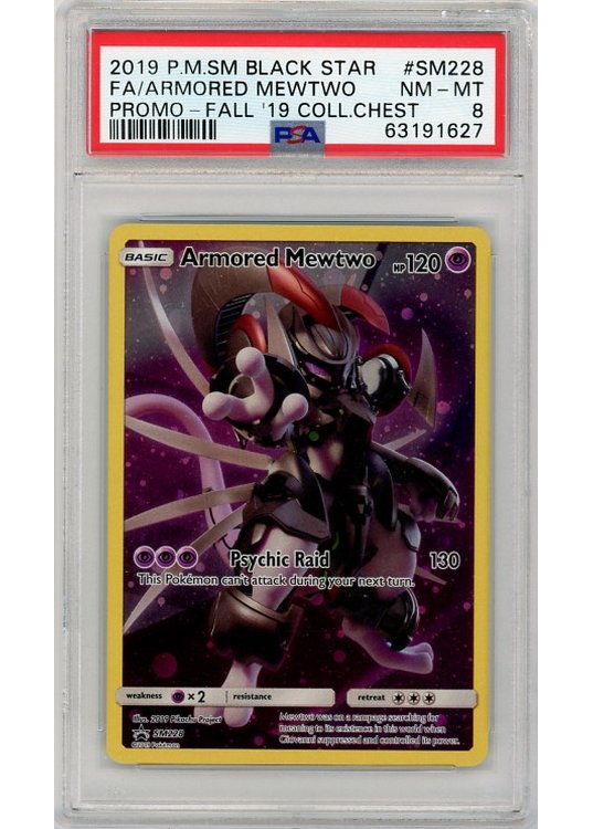 Armored Mewtwo PSA 8 - Gradede pokemon kort p Pokemons.dk