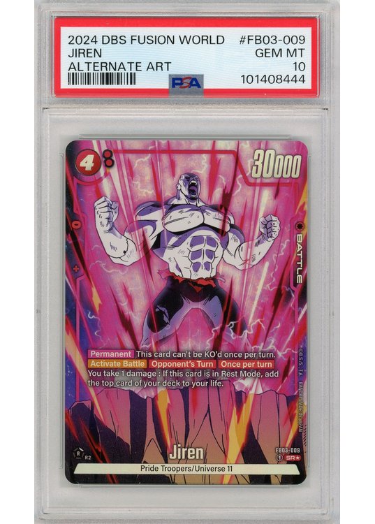 Jiren (Dragon Ball) PSA 10 - Gradede pokemon kort på Pokemons.dk