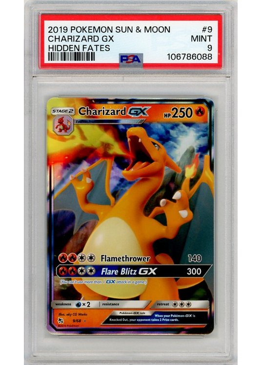 Charizard GX PSA 9 - Gradede pokemon kort p Pokemons.dk Charizard GX PSA 9 - Gradede pokemon kort p Pokemons.dk