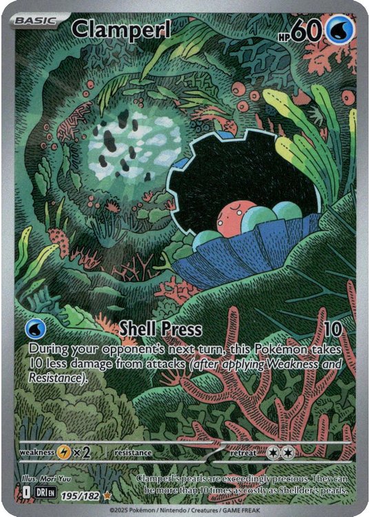 clamperl pokemon card Clamperl Cards | Dex