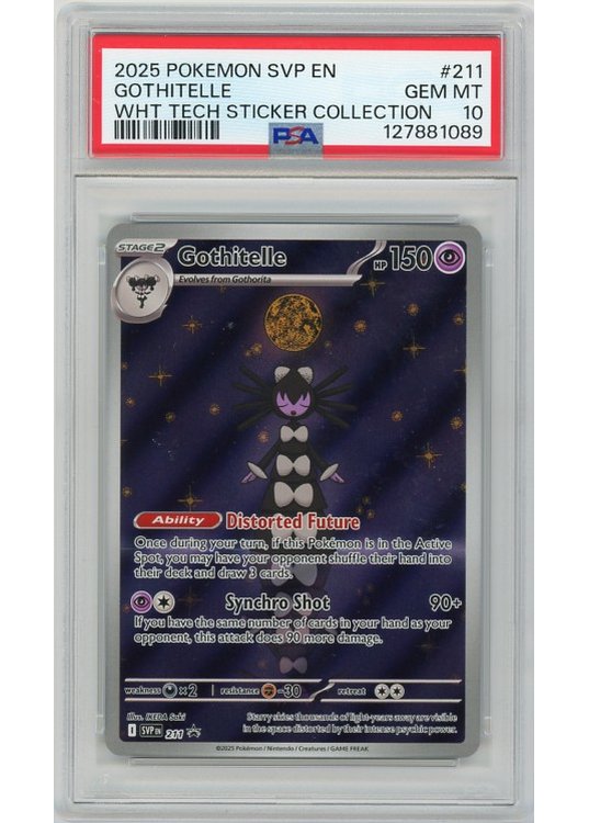 Gothitelle PSA 10 - Gradede pokemon kort på Pokemons.dk